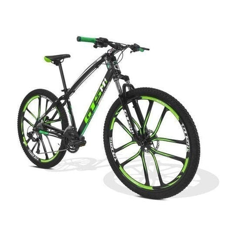 Bicicleta GTS Aro 29 Freio a Disco Hidráulico Câmbio MX9 27 Marchas e Amortecedor com Rodas de Magnésio | GTS M1 I-VTEC MX9 Magnésio